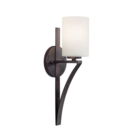 Forte Lighting Single Light 16-3/4" High Wall Sconce Antique Bronze