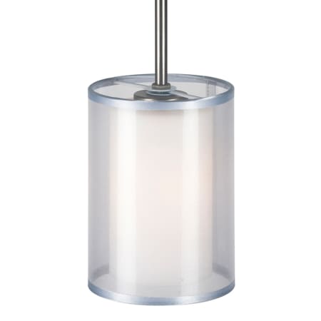 Forte Lighting Shaw 6" Wide Mini Pendant Brushed Nickel