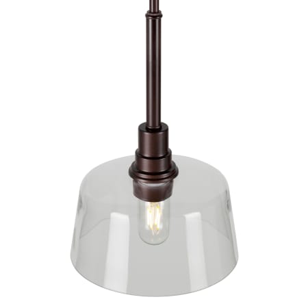 Forte Lighting Acopa 9" Wide Mini Pendant Antique Bronze