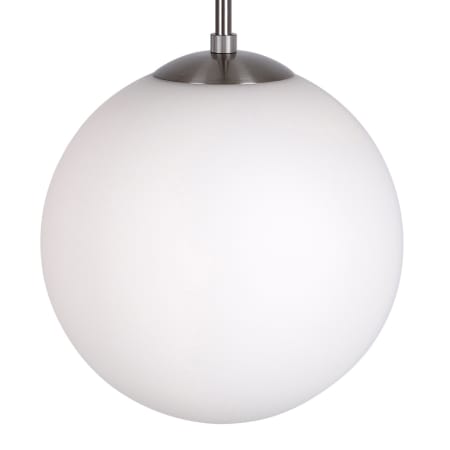 Forte Lighting Selene 10" Wide Mini Pendant Brushed Nickel