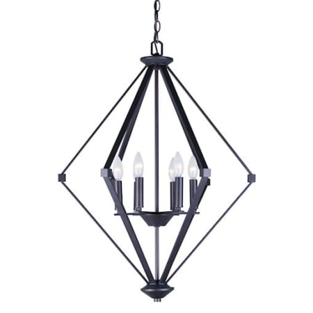 Forte Lighting 6 Light 23-3/4" Wide Chandelier Antique Bronze
