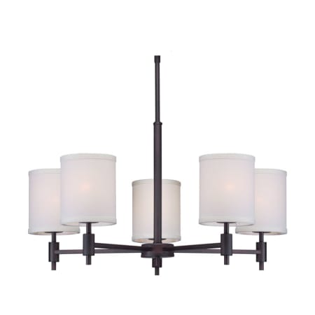 Forte Lighting 5 Light 25" Wide Chandelier Antique Bronze