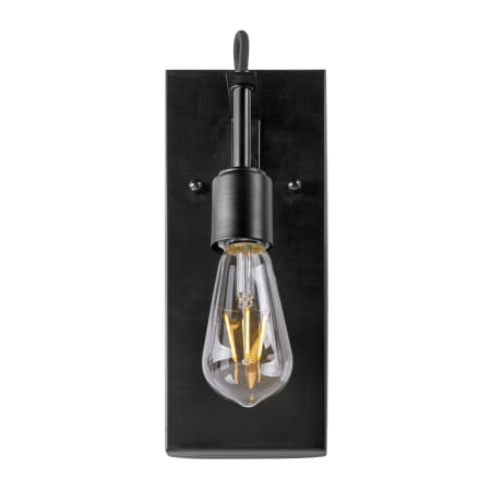 Forte Lighting Fergie Wall Sconce Black