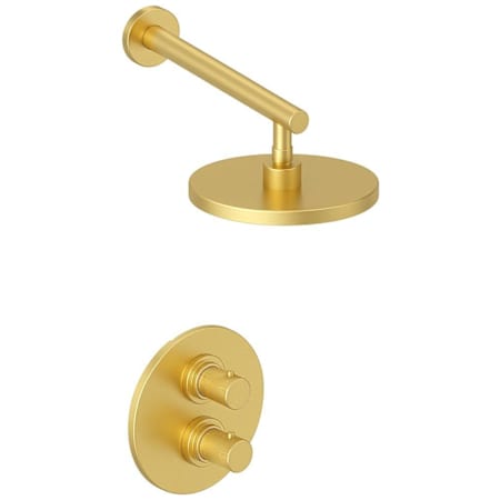 Fortis Agrippina Shower Only Trim Package with 1.8 GPM Single Function Shower Head Brushed Gold