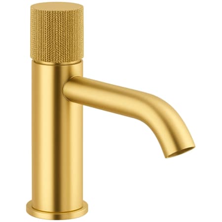 Fortis Agrippina 1.2 GPM Single Hole Bathroom Faucet with Pop-Up Drain Assembly Brushed Gold / Brushed Gold