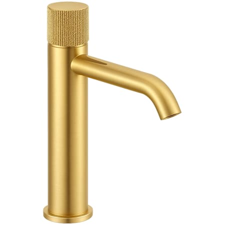 Fortis Agrippina 1.2 GPM Single Hole Vessel Bathroom Faucet with Pop-Up Drain Assembly Brushed Gold / Brushed Gold