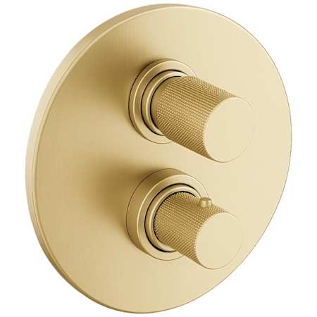 Fortis Agrippina Thermostatic Valve Trim Only - Less Rough In Brushed Gold / Brushed Gold