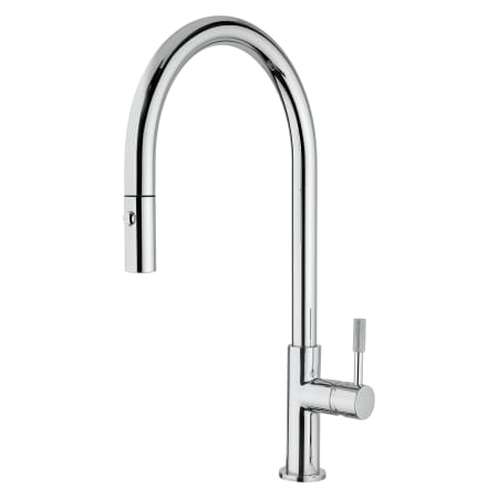 Fortis Kitchen 1.8 GPM Single Hole Pull Down Kitchen Faucet - Includes Escutcheon Polished Chrome
