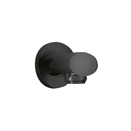 Fortis Brera Wall Supply Elbow Brushed Black