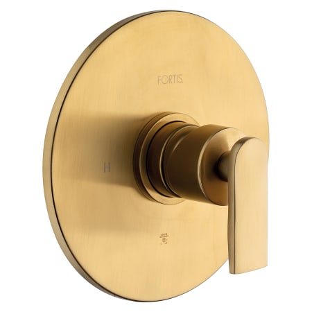 Fortis Vitrina Pressure Balanced Valve Trim Only with Single Lever Handle Brushed Gold