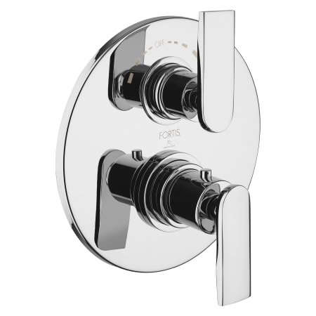 Fortis Vitrina 1/2" Thermostatic Valve Trim Only with Integrated Diverter and Volume Control - Less Rough In Polished Chrome