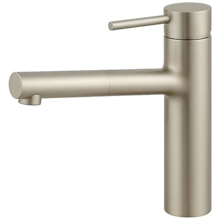 Fortis Nero 1.8 GPM Single Hole Kitchen Faucet Brushed Nickel