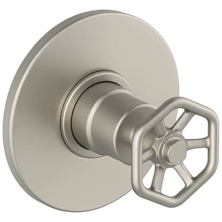 Fortis Industrial 3-Way Diverter Valve Trim - Less Valve Brushed Nickel