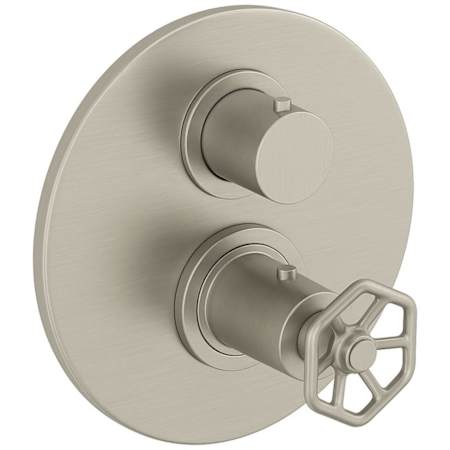 Fortis Industrial Thermostatic Valve Trim Only - Less Rough In Brushed Nickel
