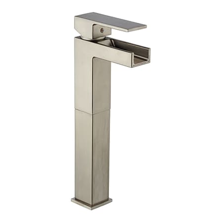Fortis Scala 1.2 GPM Single Hole Vessel Bathroom Faucet Brushed Nickel