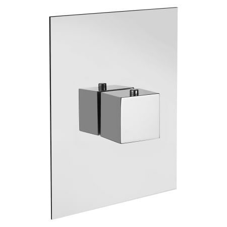 Fortis Corsini Two Function Thermostatic Valve Trim Only with Single Knob Handle Polished Chrome