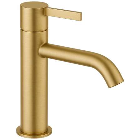 Fortis Brera 1.2 GPM Single Hole Bathroom Faucet with Pop-Up Drain Assembly Brushed Gold