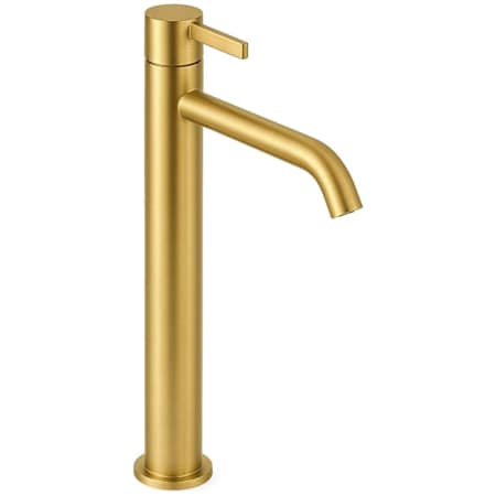 Fortis Brera 1.2 GPM Single Hole Vessel Bathroom Faucet with Pop-Up Drain Assembly Brushed Gold