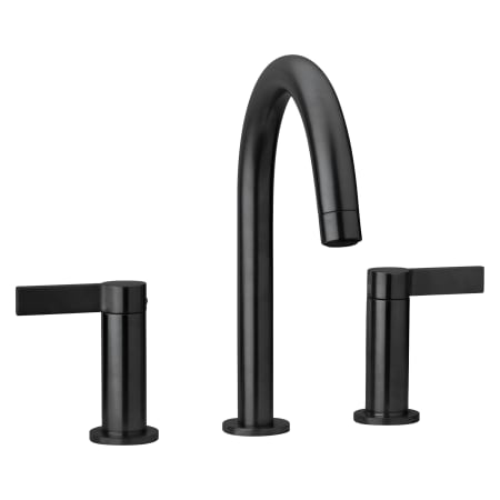 Fortis Brera 1.2 GPM Widespread Bathroom Faucet with Pop-Up Drain Assembly Brushed Black