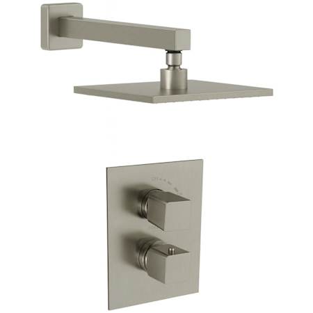 Fortis Abruzzo Shower Only Trim Package with 1.8 GPM Single Function Shower Head Brushed Nickel
