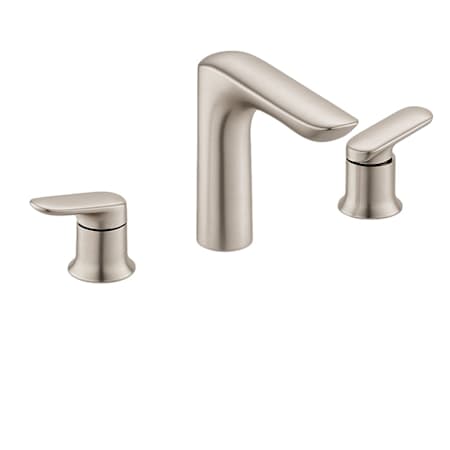 Fortis Vibiana 1.2 GPM Widespread Bathroom Faucet with Pop-Up Drain Assembly Brushed Nickel