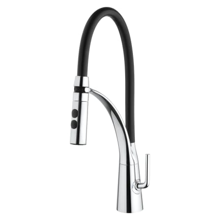 Fortis Culinary Kitchen 1.8 GPM Single Hole Pull Down Kitchen Faucet with Magnetic Docking Polished Chrome