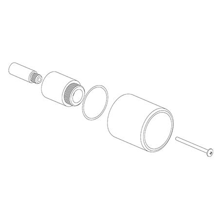 Fortis Extension Kit for Thermostatic Valves Polished Chrome