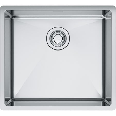 Franke Cube 19-9/16 Inch Single Basin Undermount Kitchen Sink Stainless Steel