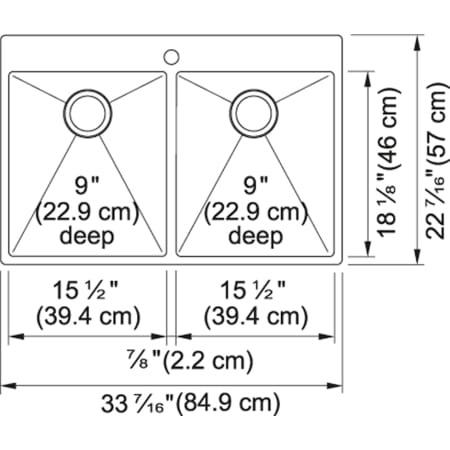 Franke-HF3322-1-Line Drawing