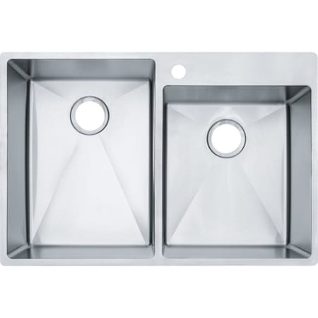Franke 33-7/16" Drop In Triple Basin Stainless Steel Kitchen Sink Stainless Steel