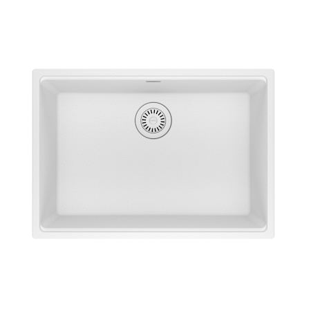 Franke Maris 27" Undermount Single Basin Granite Kitchen Sink Polar White