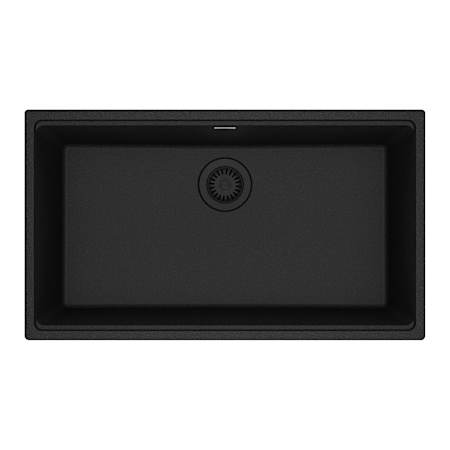Franke Maris 31" Undermount Single Basin Granite Kitchen Sink Onyx