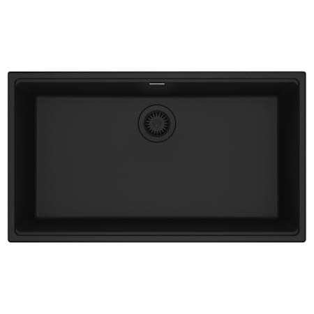 Franke Maris 33" Undermount Single Basin Granite Kitchen Sink Matte Black