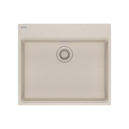 Franke Maris 25" Drop In Single Basin Granite ADA Accessible Kitchen Sink Champagne