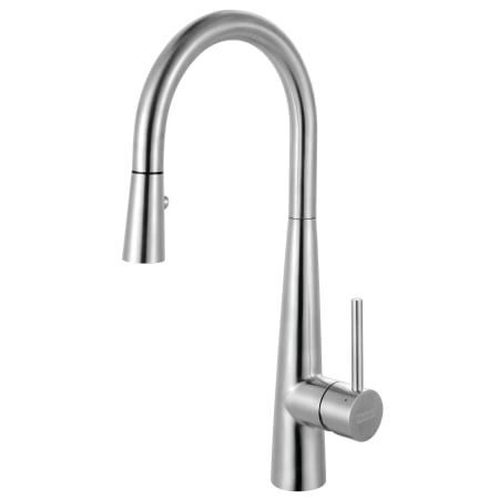 Franke Steel 1.75 GPM Single Hole Pull Down Kitchen Faucet Stainless Steel 304