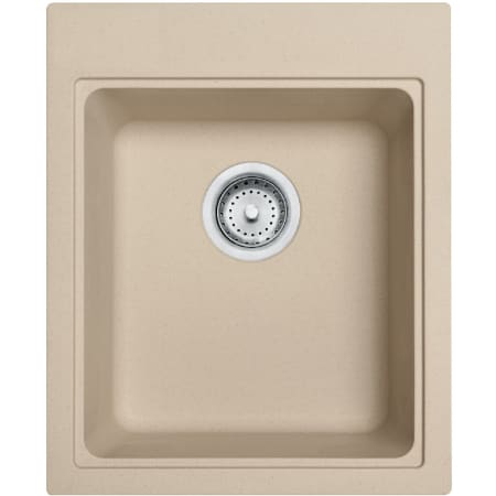 Franke Quantum 16-3/4" Drop In, Undermount Single Basin Granite Kitchen Sink Champagne