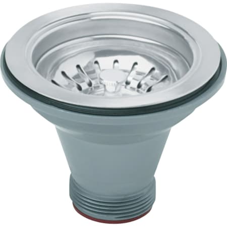Franke 3-1/2 Inch Basket Strainer Only Satin Nickel
