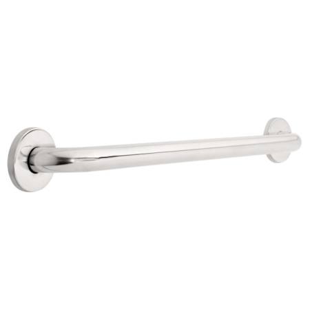 Franklin Brass 24" Wall Mounted Grab Bar Bright Stainless Steel