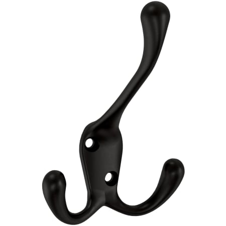 Franklin Brass Basics Triple Hook Robe Hook - Pack of 10 Matte Black