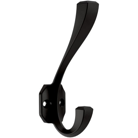 Franklin Brass Napier 1-3/16 Inch Wide Coat and Hat Hook - Pack of 4 Matte Black