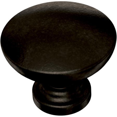Franklin Brass Fulton 1-1/8 Inch Round Cabinet Knob - Pack of 5 Soft Iron