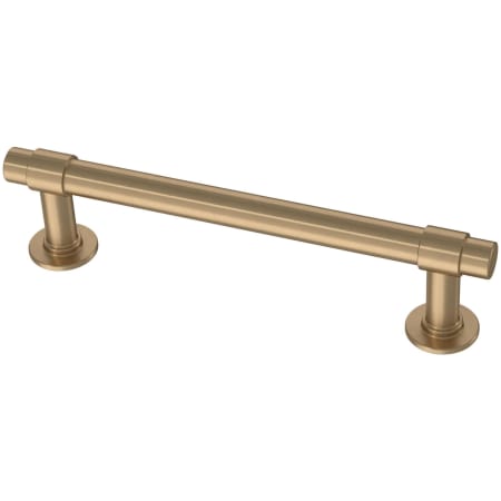 Franklin Brass Francisco Antimicrobial 4 Inch Center to Center Bar Cabinet Pull - Pack of 5 Champagne Bronze Antimicrobial