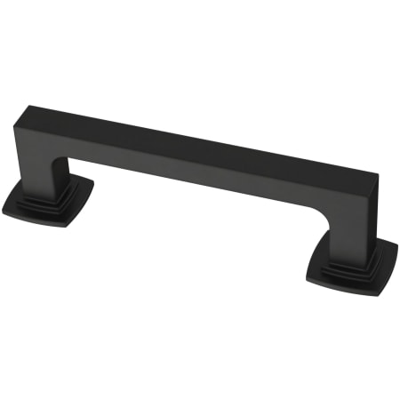Franklin Brass Parow 3-3/4 Inch Center to Center Handle Cabinet Pull - Pack of 10 Matte Black