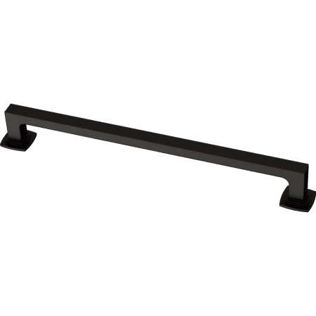 Franklin Brass Parow 8-13/16 Inch Center to Center Handle Cabinet Pull - Pack of 5 Matte Black