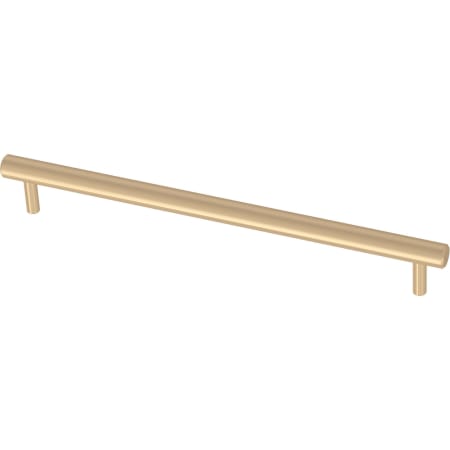 Franklin Brass Oversized 12 Inch Center to Center Bar Cabinet Pull - Pack of 5 Brushed Brass