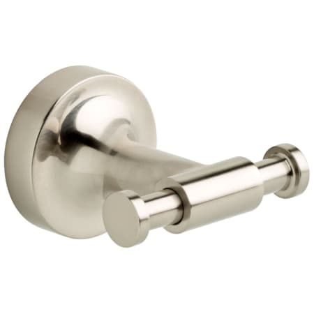 Franklin Brass Voisin Double Robe Hook Brushed Nickel