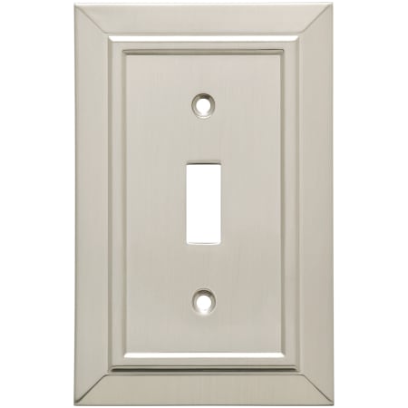 Franklin Brass Classic Architecture Single Toggle Switch Wall Plate - Pack of 3 Brushed Nickel