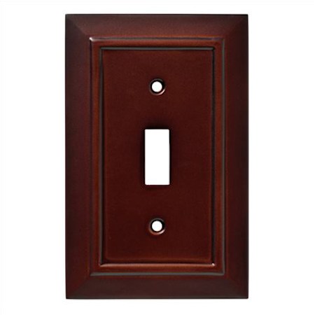 Franklin Brass Classic Architecture Single Switch Wall Plate Espresso