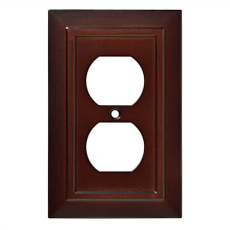 Franklin Brass Classic Architecture Single Duplex Outlet Wall Plate Espresso