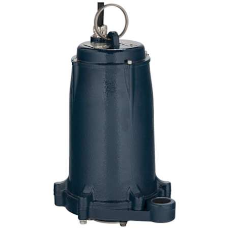 Franklin Electric 2 HP Cast Iron Automatic Grinder Pump with Brass Impeller and 30' Leads (Float Not Included) (230V) N/A